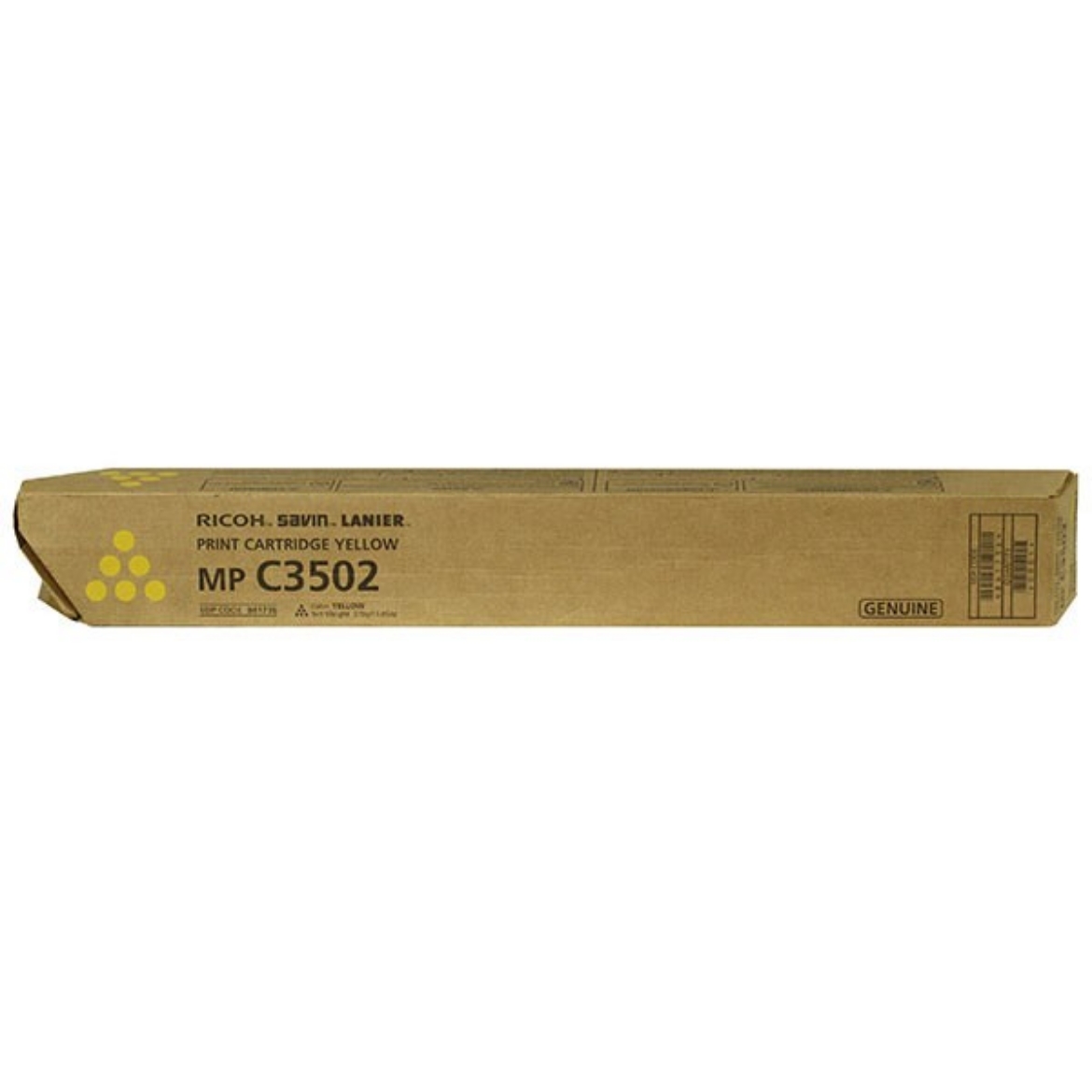 Picture of OEM Ricoh  (841736) Toner Cartridge, Yellow, 18K Yield