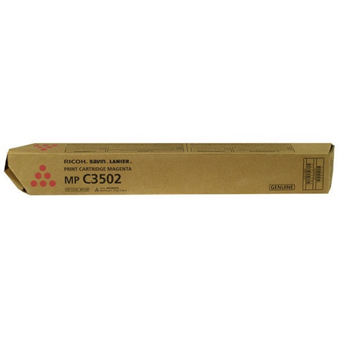 Picture of OEM Ricoh  (841737) Toner Cartridge, Magenta, 18K Yield