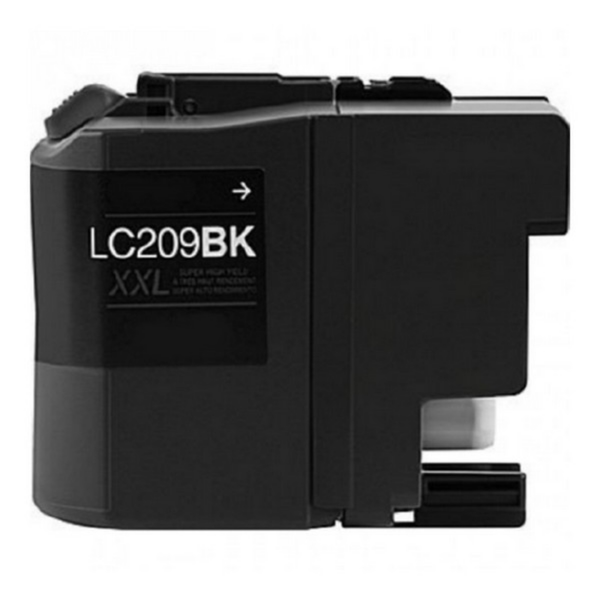 Picture of Compatible Brother LC209 XXL (LC209BK) InkJet Cartridge, Black, 2400 Super High Yield