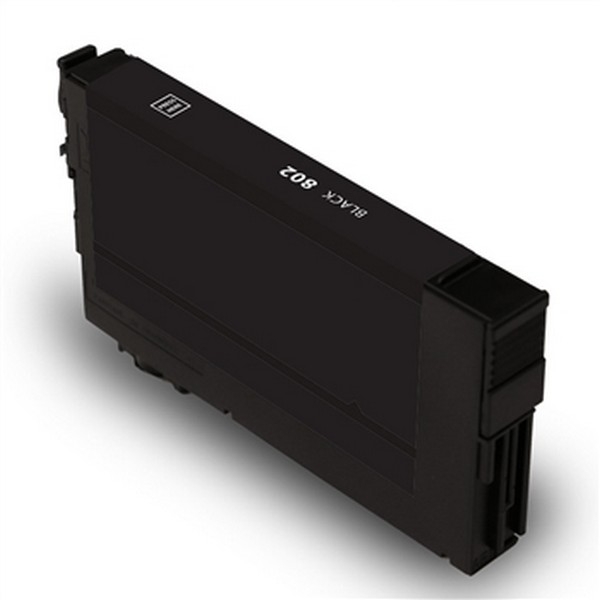Show details for Remanufactured Epson 802 (T802120) InkJet Cartridge, Black, 900 Yield Picture of Remanufactured Epson 802 (T802120) InkJet Cartridge, Black, 900 Yield